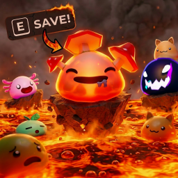 Save Slimes From LAVA!