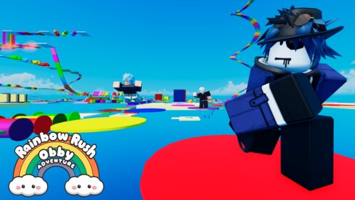 Rainbow Rush: Obby Adventure 🌈