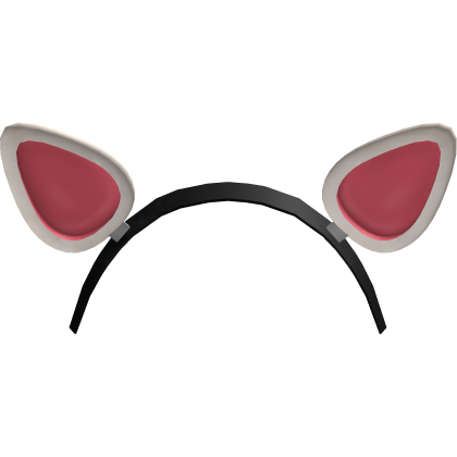 ♡ | animatronic white fox black headband