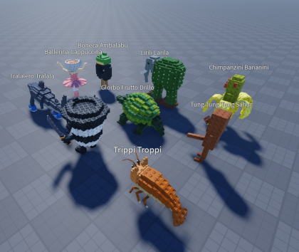 Brainrots Collection (Rigged) preview 4