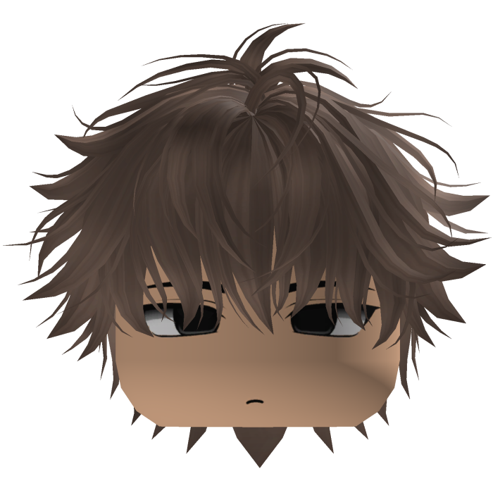 Cute Y2K emo light brown hair