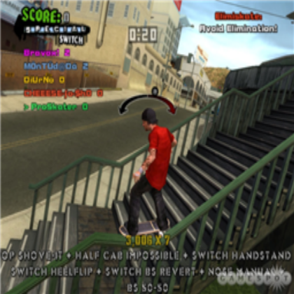 one of tony hawks freind on a game Roblox decal