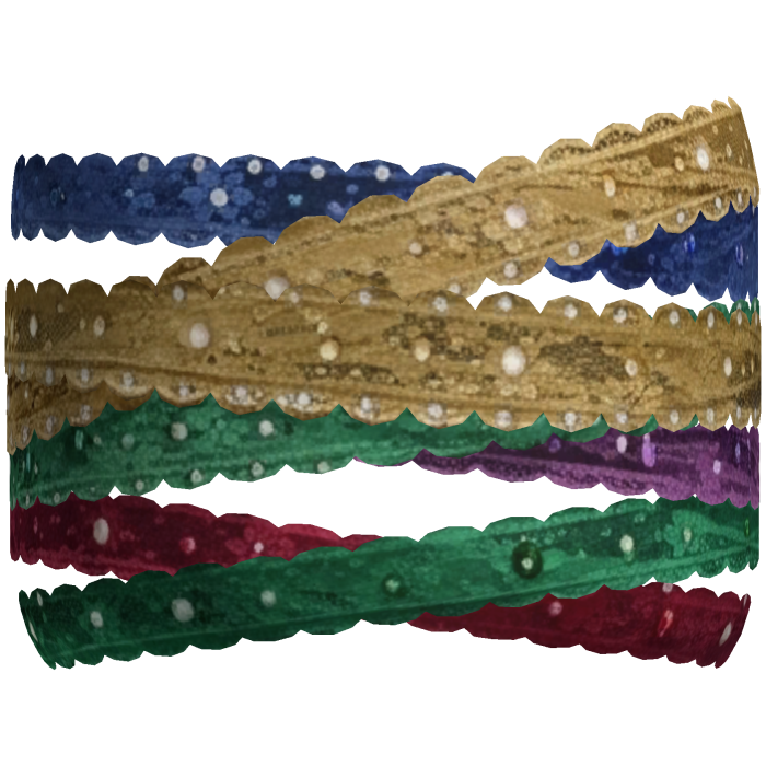 Royal Lace Face Wrap - Rainbow