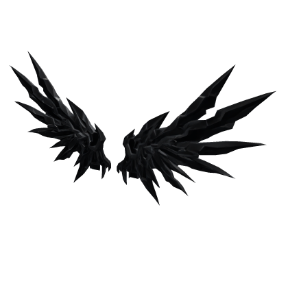 Black Corrupted Wings Roblox item