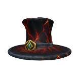 Flaming Top Hat Of Infinity Volcano