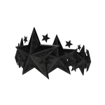 Black Onyx Celestial Grunge Crown