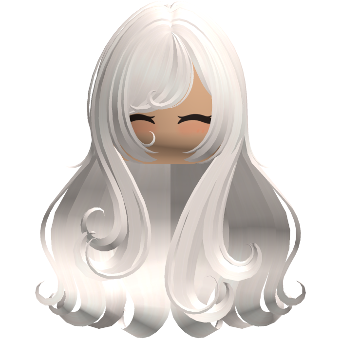 Adorable Cute Moe Pastel Blonde Long Wavy Hair