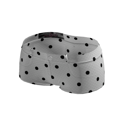 Tight Fitted Shorts (Polka Dot)