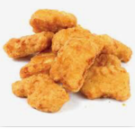 Chicken nuggets are so yummy