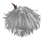 Rapper Hair Style-White