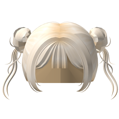 Blonde Cute High Messy Buns Roblox item