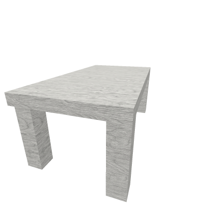 Table (white wood)