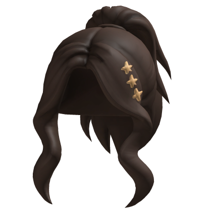 ⭐ Starclip messy ponytail