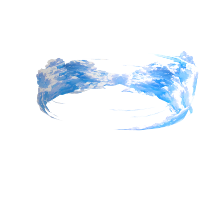 Blue Sky Clouds Emissive