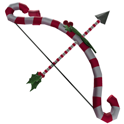 Candy Cane Bow