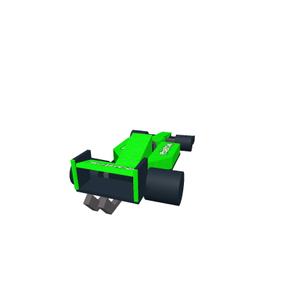green sports car