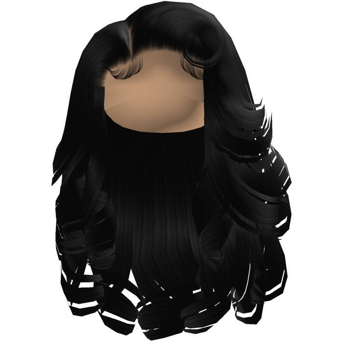 Glamorous Side Swept Curls [Black]