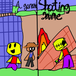 a generic shooting game (BEFORE MAP)