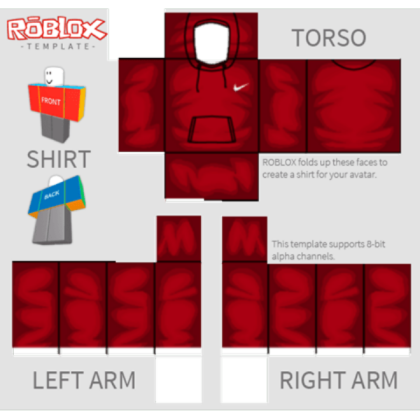 roblox_red_hoodie Roblox decal
