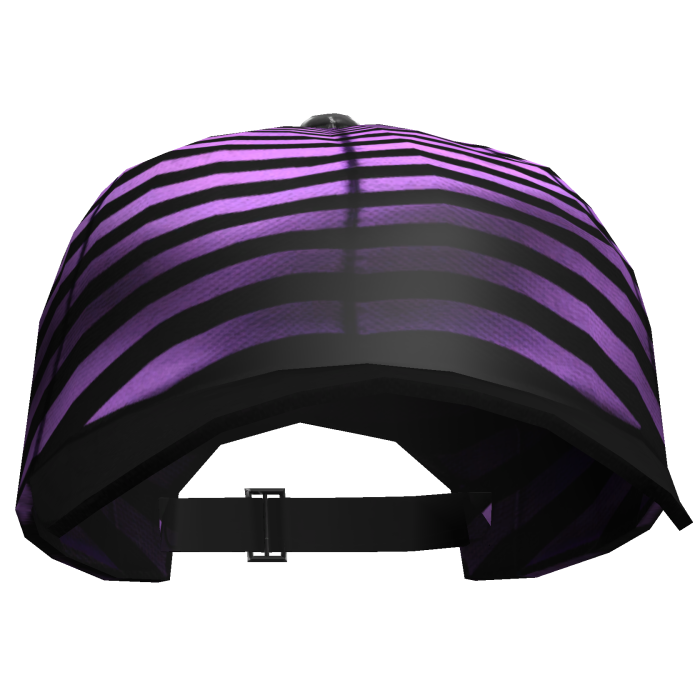 pink striped grunge distressed cap