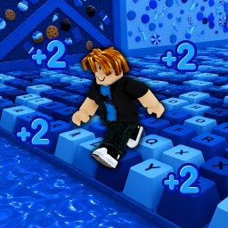 [👟]+2 Speed Keyboard Escape | blue & Chocolate