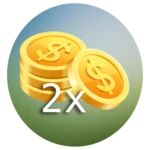2x Coins