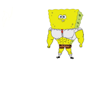 buff spongebob #cool