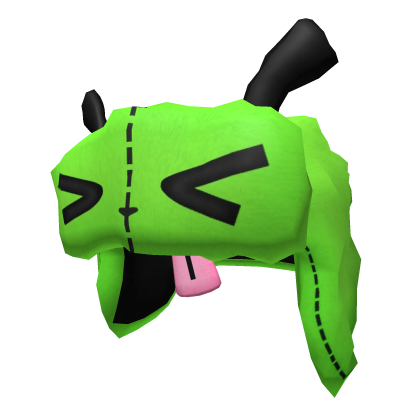 Green silly alien ushanka
