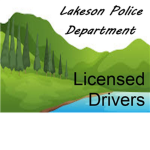 Lakeson Police Department Licensed Drivers