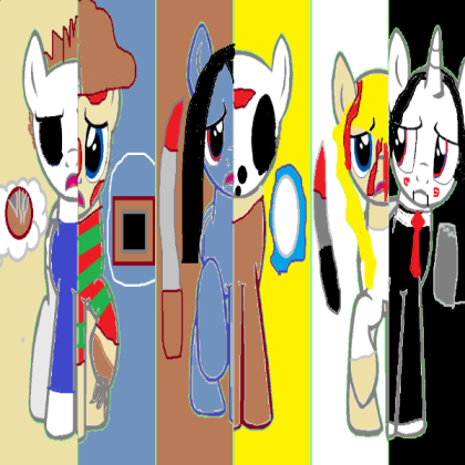 What My CutieMark Is Telling Me: Horror pony ver. Roblox decal