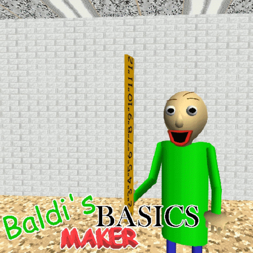 Baldi's Basics Maker official Roblox game thumbnail