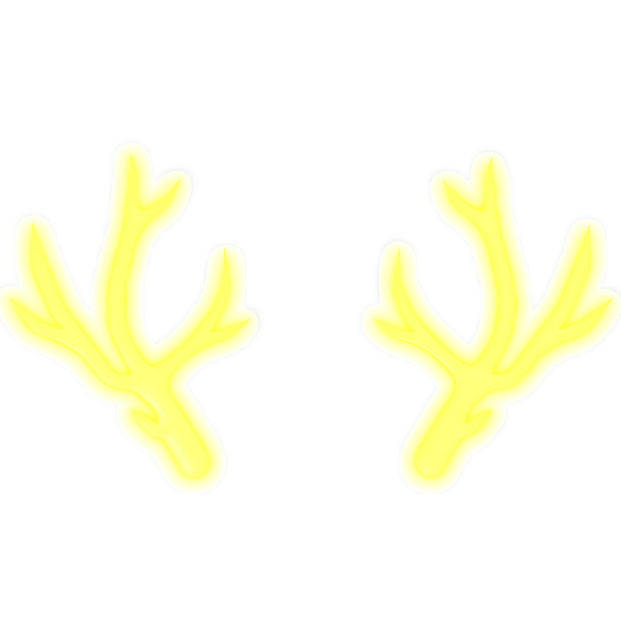 [EMISSIVE] Glowing Ethereal Antlers