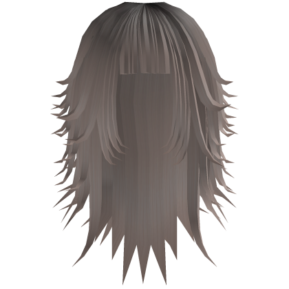 Spikey Chopped Rockstar Emo Grunge Ash Blonde Hair Roblox item