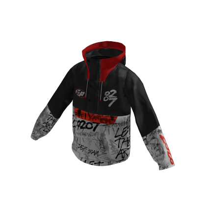 0207 Graffiti Windbreaker