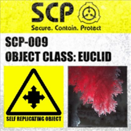 SCP-009 sign Roblox decal