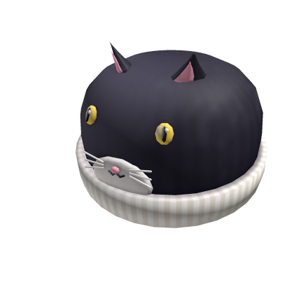 Tuxedo Kitty Plush Beanie