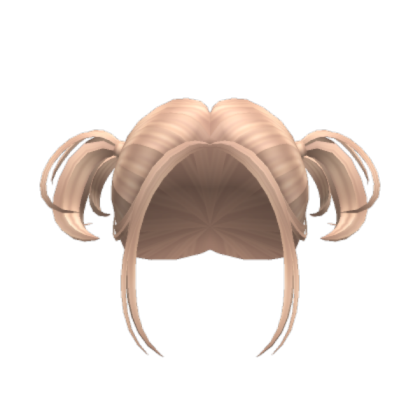 Y2K Aesthetic Mini Pigtails [Blonde Roblox decal