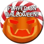 YOU PLAYED ON HALLOWEEN! Roblox badge thumbnail