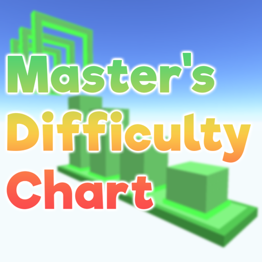 Master's Difficulty Chart Obby official Roblox game thumbnail