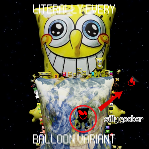 Literally Every Balloon Variant official Roblox game thumbnail
