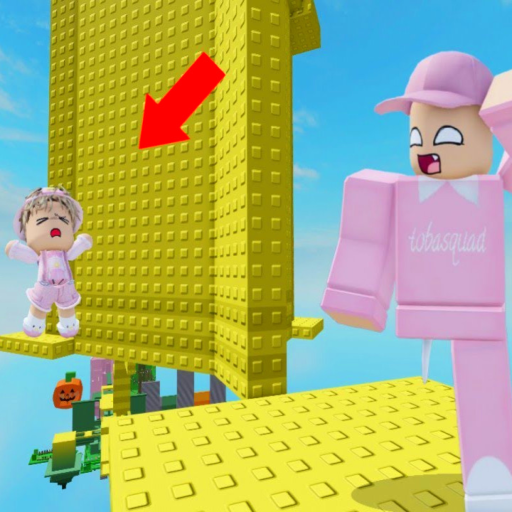 Wall Hop to Admin Obby 👑 official Roblox game thumbnail