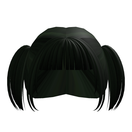 ♡ : green cutesy preppy girl hair Roblox item