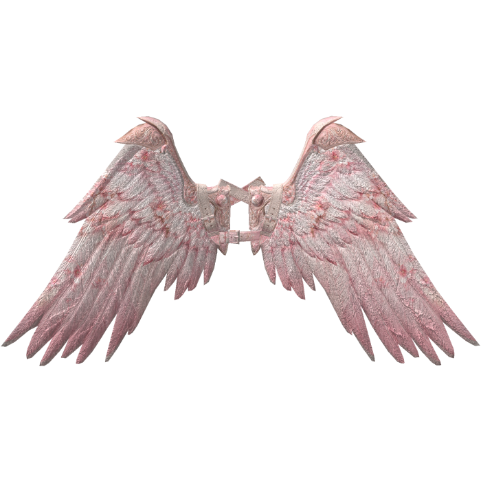 [PBR] Blush pink Icarus wings [Addon]