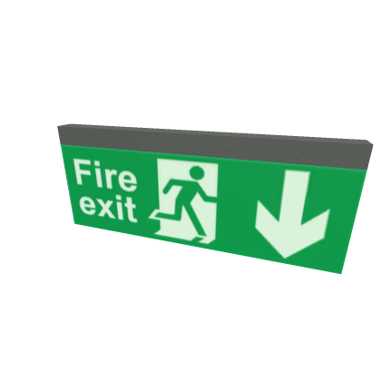 Fire Exit Sign