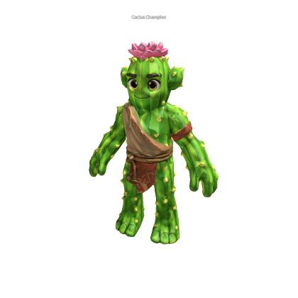 Cactus Champion R15+ Rigged Animated By Zelgraz