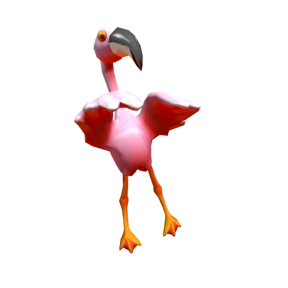 Inflatable Flamingo Shoulder Hanger