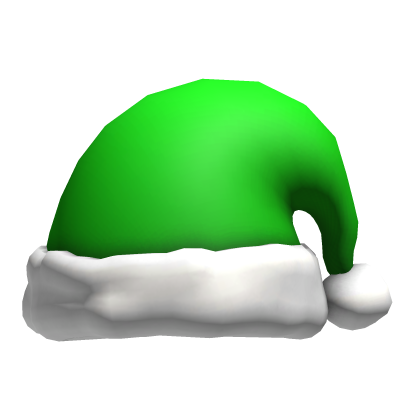 Green Santa Hat Roblox item