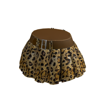 leopard skirt thumbnail