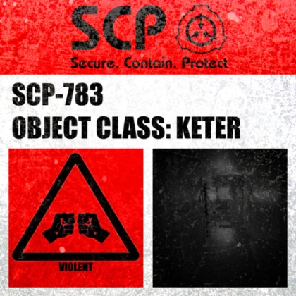 SCP-783 Label