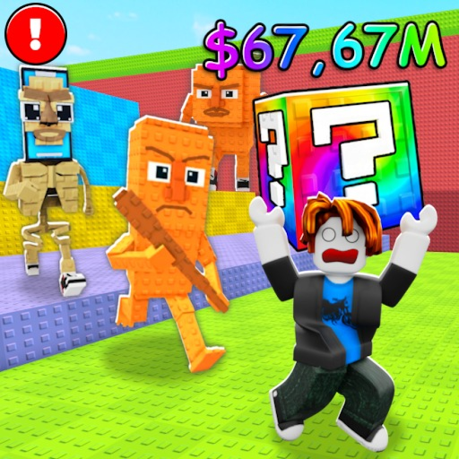 Jump Escape for Lucky Blocks 🧠